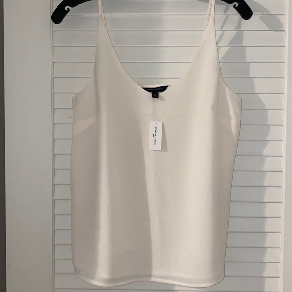 Banana republic cream camisole
